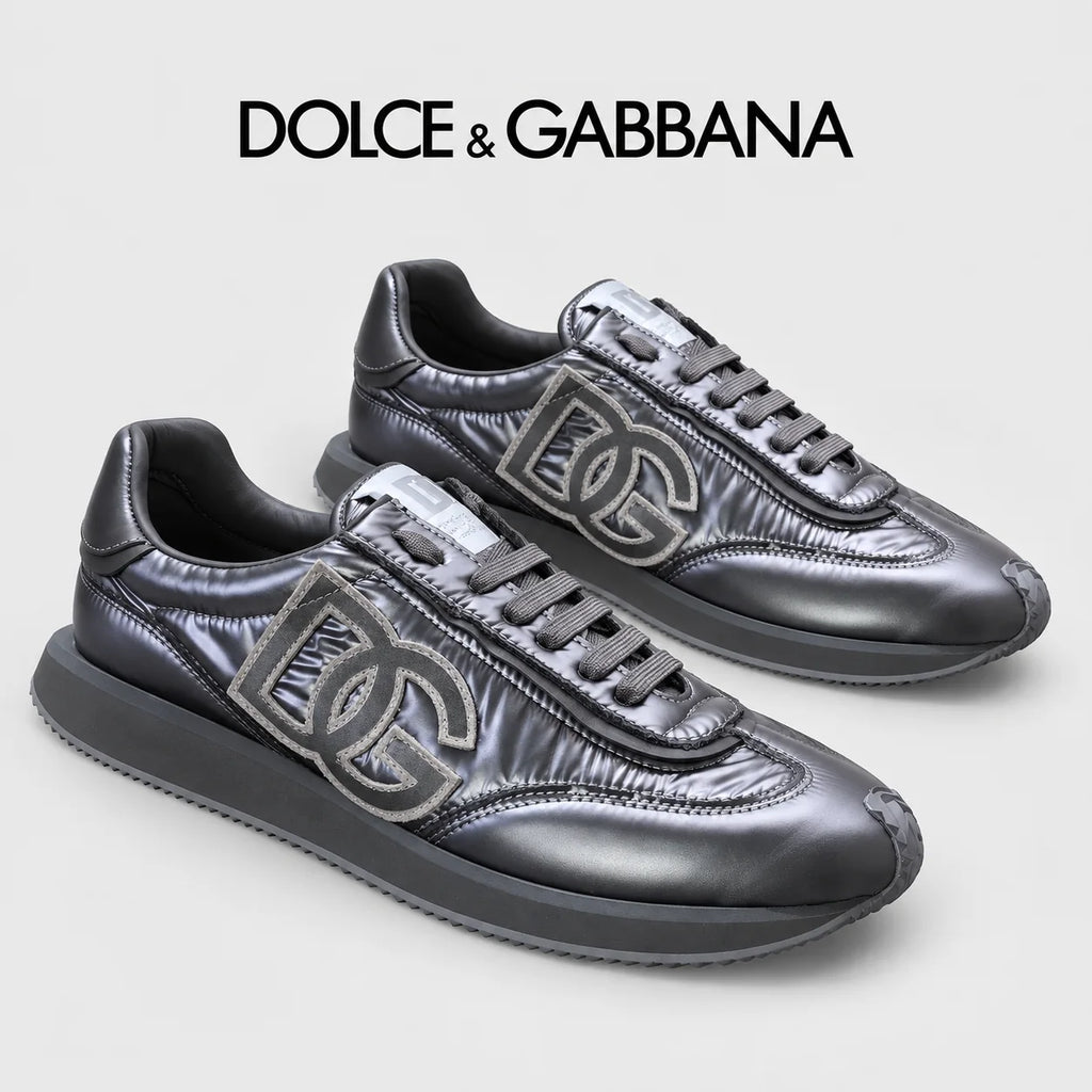 Dolce & Gabbana DG Low-Top Sneakers in Calfskin