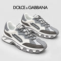 Dolce & Gabbana DG Silk Calfskin & Nubuck Casual Sneakers