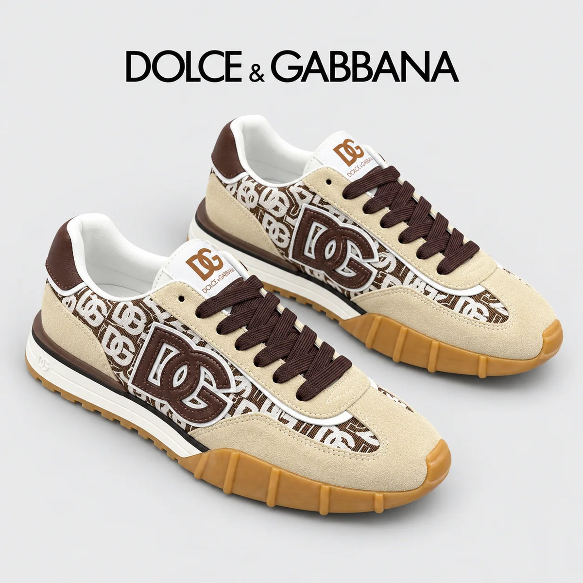 Dolce & Gabbana DG Men's Casual Shoes in Imported Calfskin