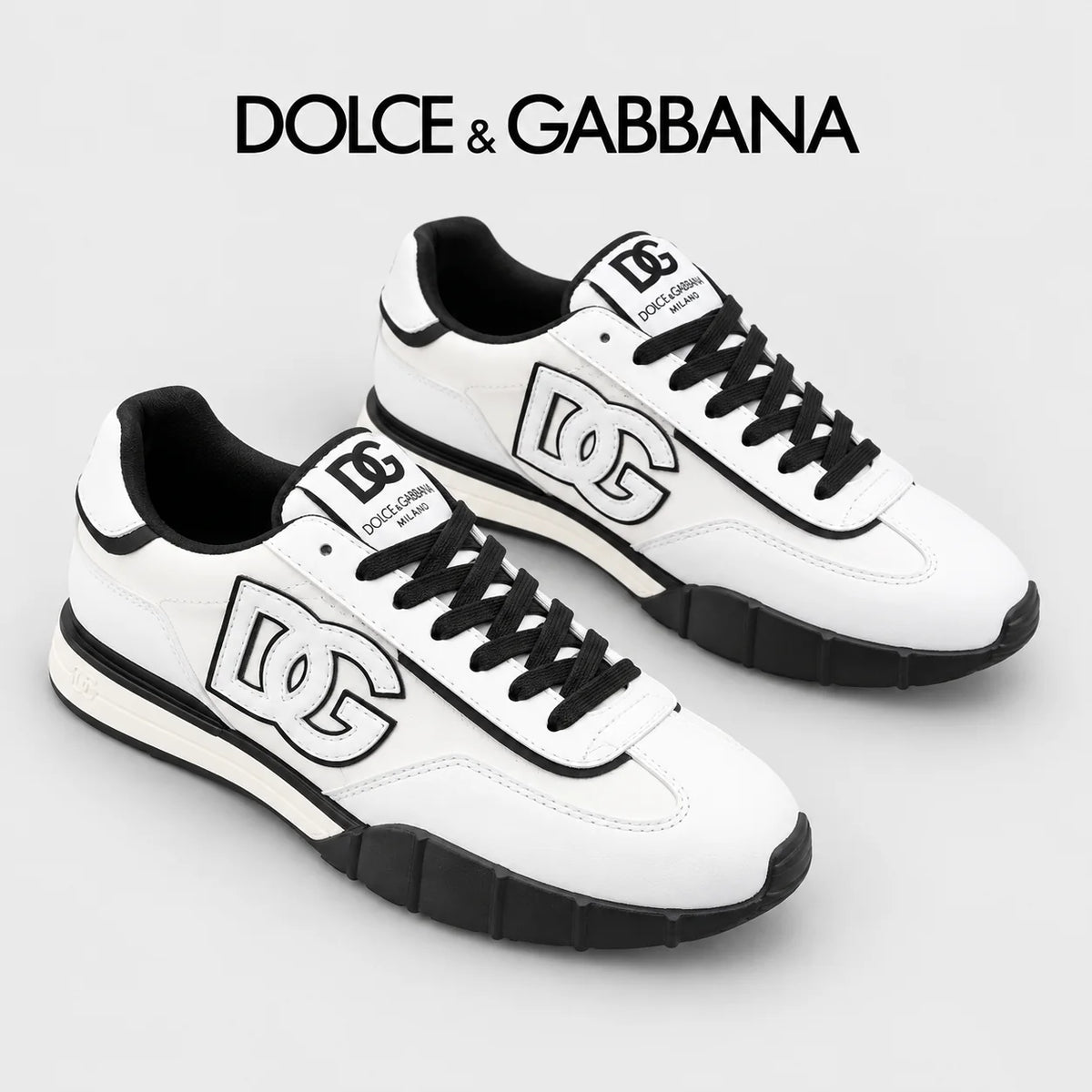 Dolce & Gabbana DG Men's Casual Shoes in Imported Calfskin