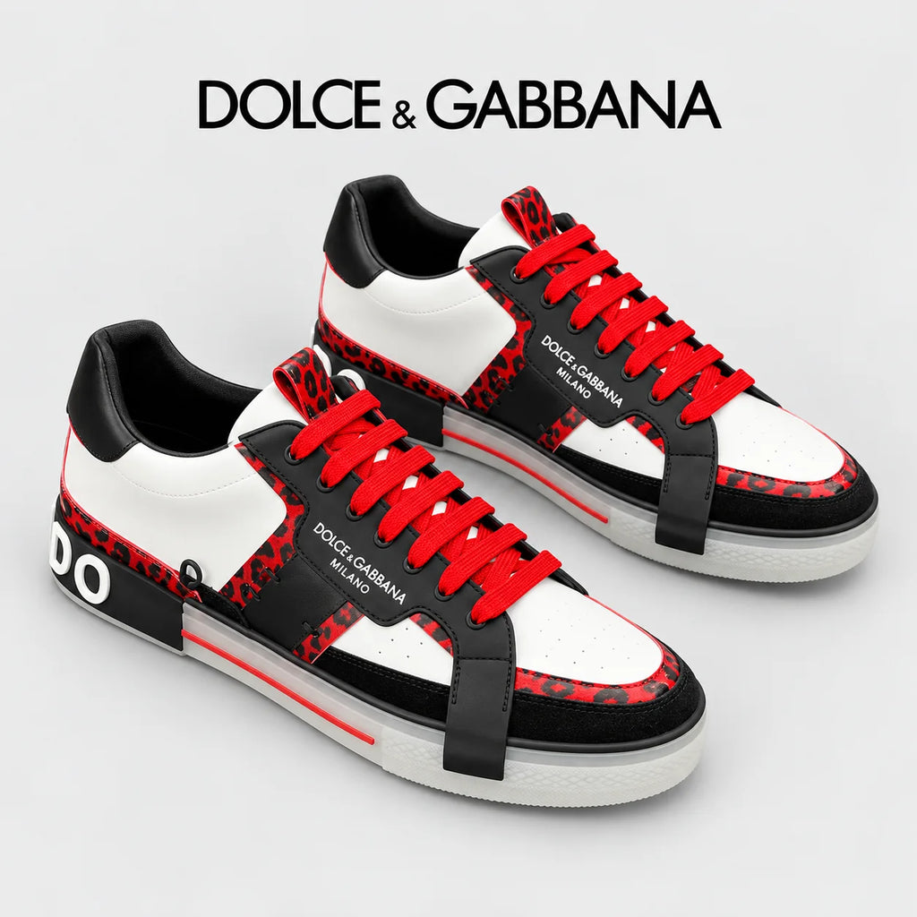 Dolce & Gabbana DG Men's Casual Shoes in Imported Calfskin