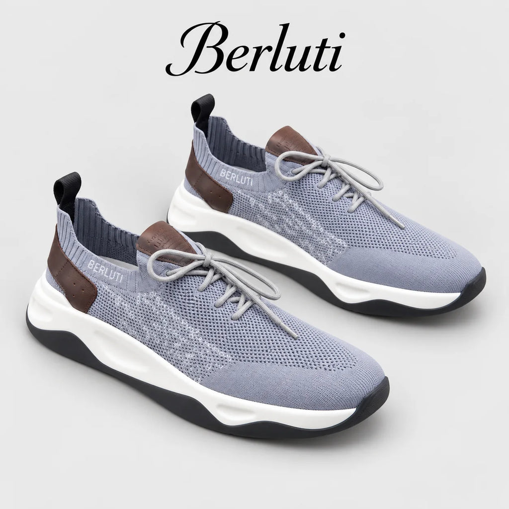 Berluti Men's Edge-Last Leather Casual Shoes