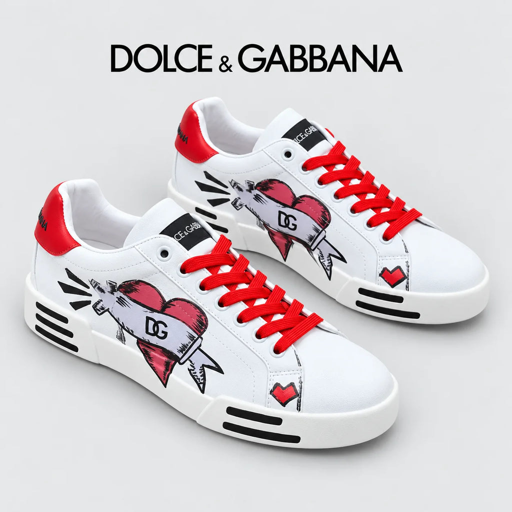 Dolce & Gabbana DG Couple's Athletic Casual Sneakers