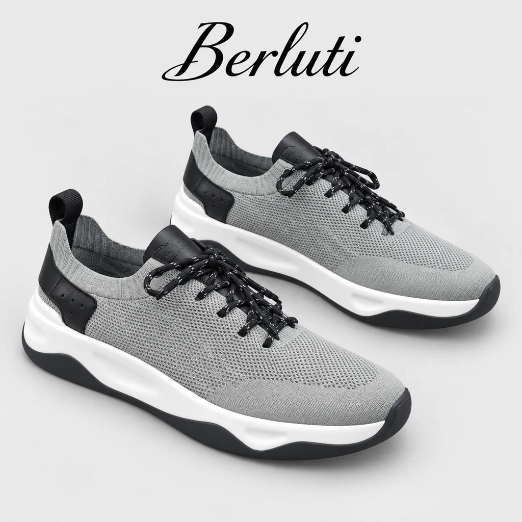 Berluti Men's Edge-Last Leather Casual Shoes