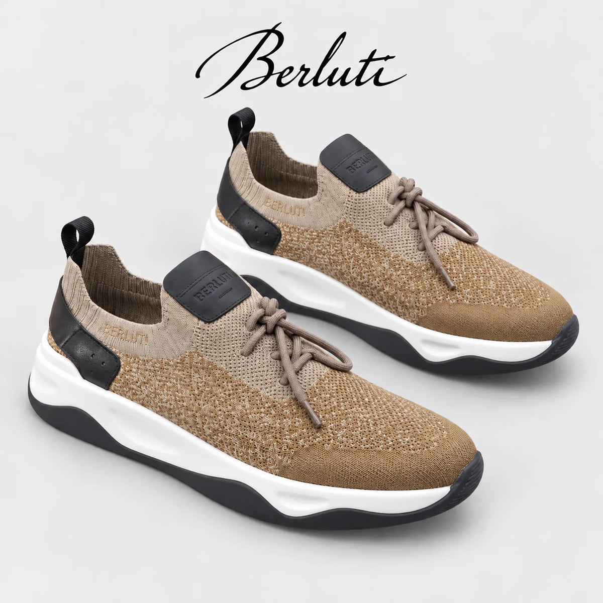 Berluti Men's Edge-Last Leather Casual Shoes