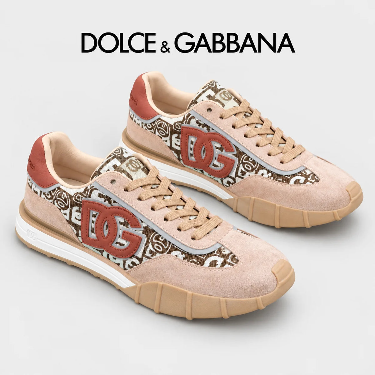 Dolce & Gabbana DG Couple's Athletic Casual Sneakers
