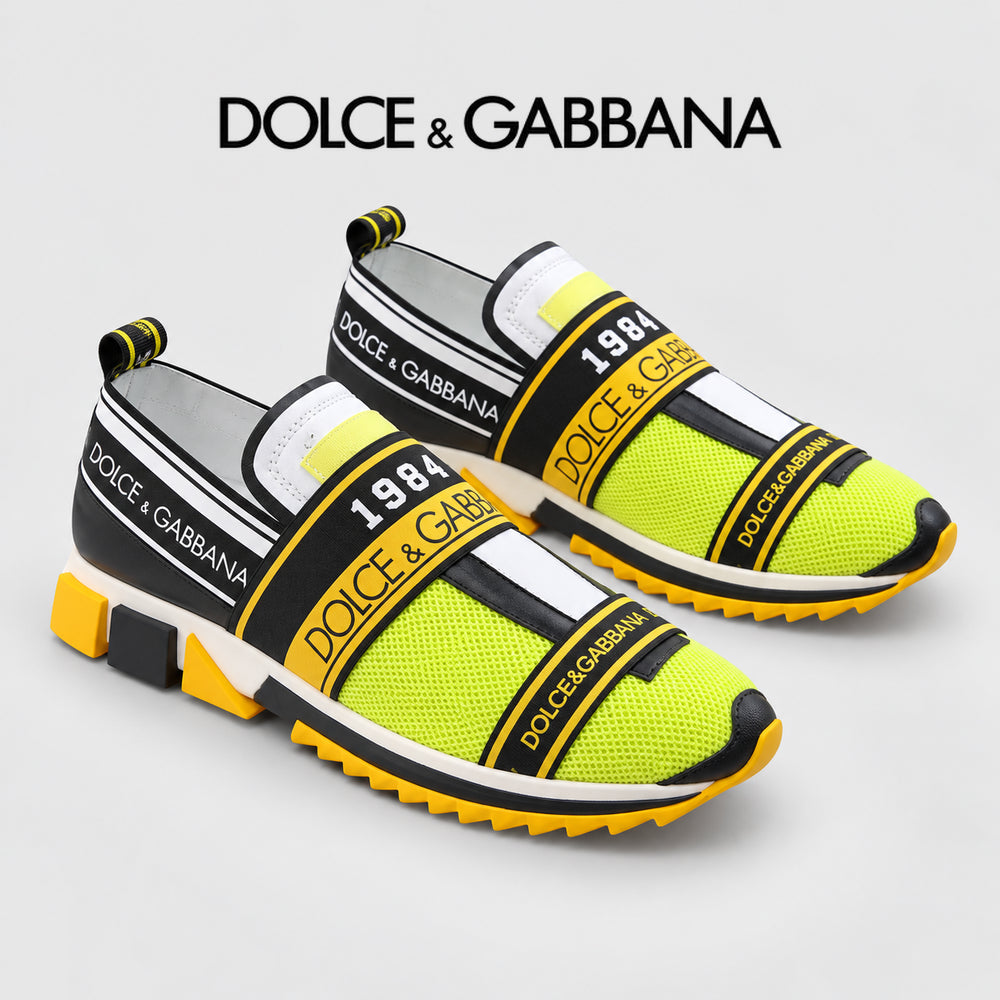 Dolce & Gabbana DG Men's Knit Casual Shoes