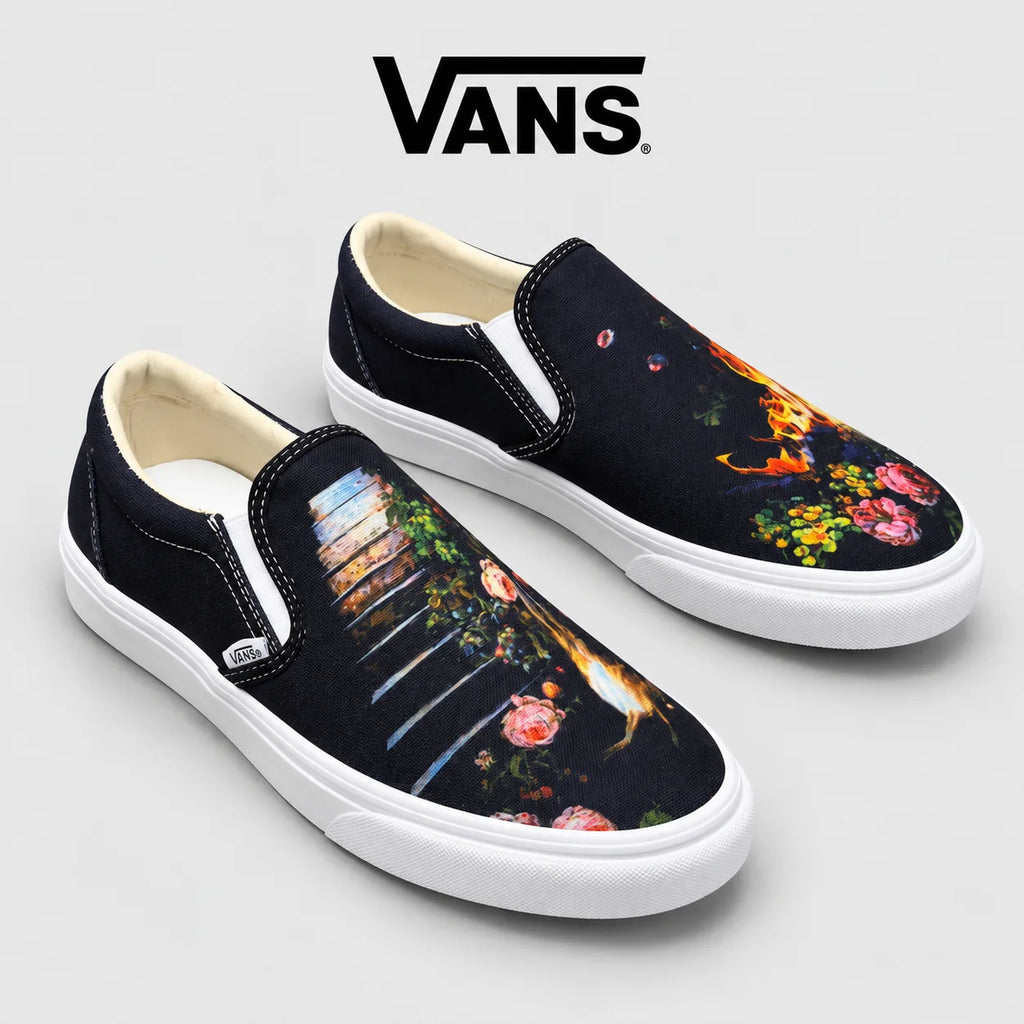 Dolce & Gabbana DG Men's Multi-Material Casual Sneakers 3 Colors