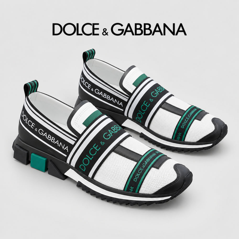 Dolce & Gabbana DG Men's Knit Casual Shoes