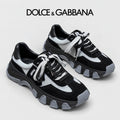 Dolce & Gabbana DG Men's Multi-Material Casual Sneakers Multi-Color