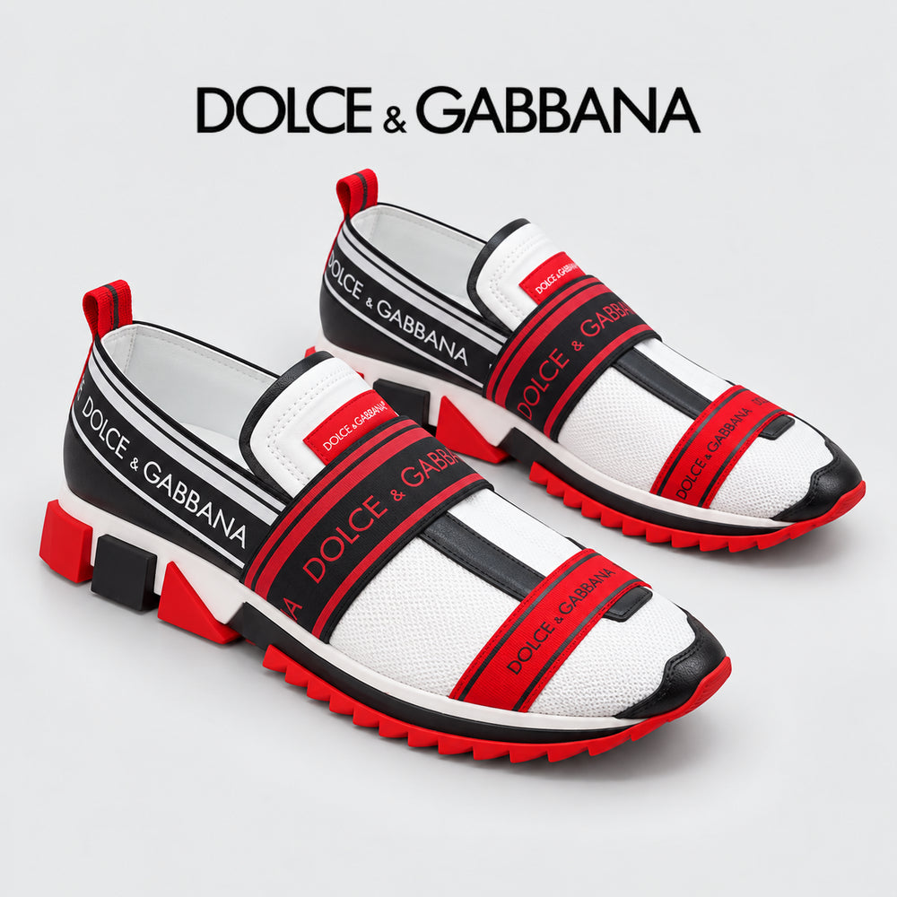 Dolce & Gabbana DG Men's Knit Casual Shoes