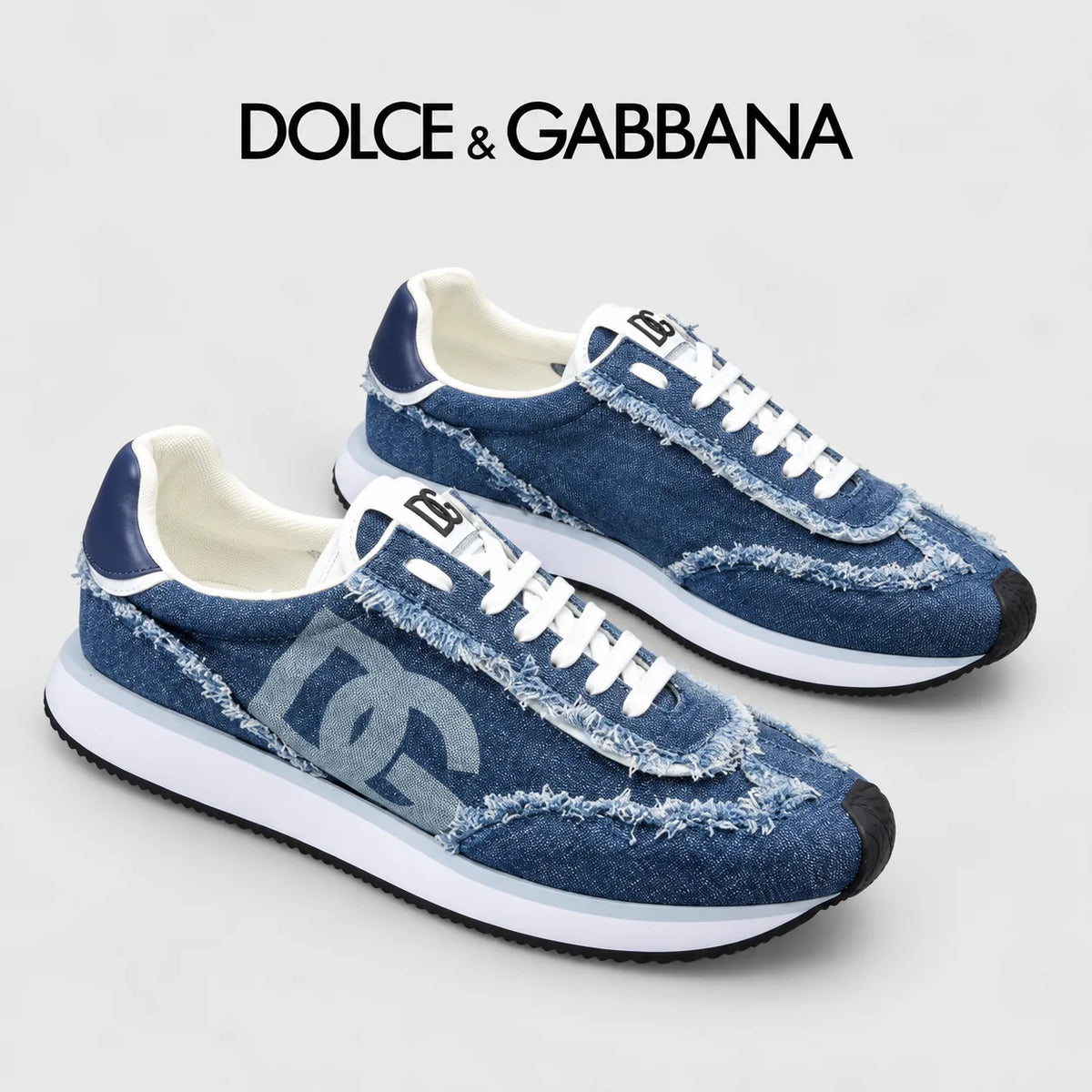 Dolce & Gabbana DG Low-Top Sneakers in Calfskin