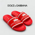 Dolce & Gabbana DG Men's Embossed-Logo PVC Slides