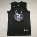 Men's Los Angeles Lakers Anthony Davis #3 Black Swingman Player Jerseys