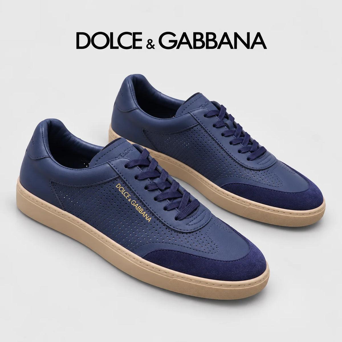 Dolce & Gabbana DG Men's Lace-Up Casual Shoes