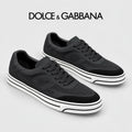 Dolce & Gabbana DG Silk Calfskin & Nubuck Casual Sneakers