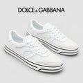 Dolce & Gabbana DG Silk Calfskin & Nubuck Casual Sneakers