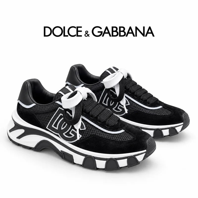 Dolce & Gabbana DG Men's Dress Shoes in Italian Patent Calfskin