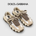 Dolce & Gabbana DG Cushion Mixed-Material Casual Sneakers