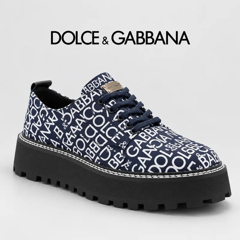 Dolce & Gabbana DG Couple's Athletic Casual Sneakers