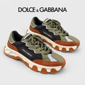 Dolce & Gabbana DG Men's Suede & Waterproof-Fabric Casual Sneakers