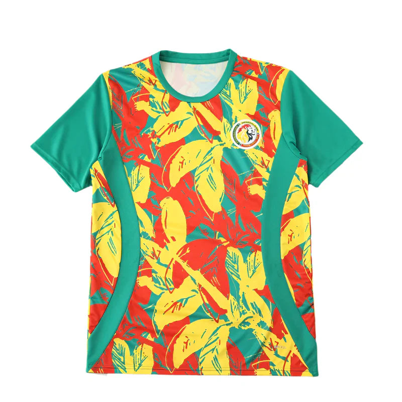 Senegal National Team 2025/26 Training Jersey – Tropical Leaf Print | Puma | Teranga Lions Fan Top