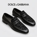 Dolce & Gabbana DG Men's Italian Calfskin Dress Shoes