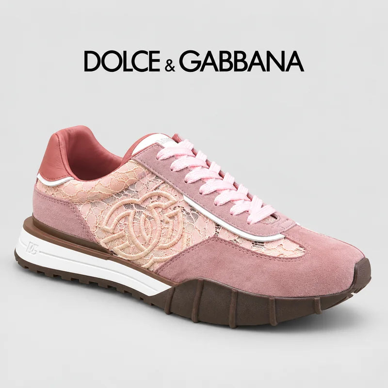 Dolce & Gabbana DG Couple's Athletic Casual Sneakers