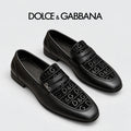 Dolce & Gabbana DG Men's Italian Calfskin Dress Shoes