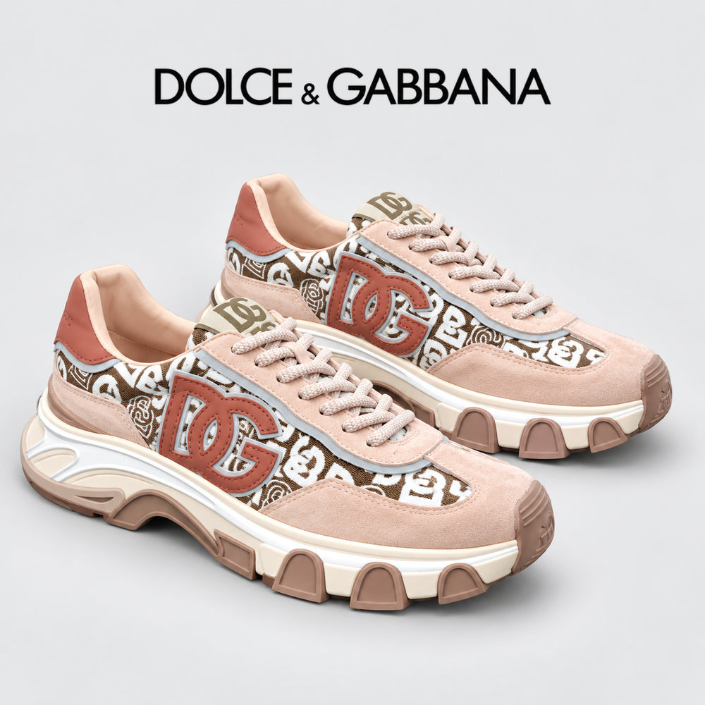 Dolce & Gabbana DG Couple's Athletic Casual Sneakers