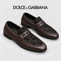 Dolce & Gabbana DG Men's Italian Calfskin Dress Shoes