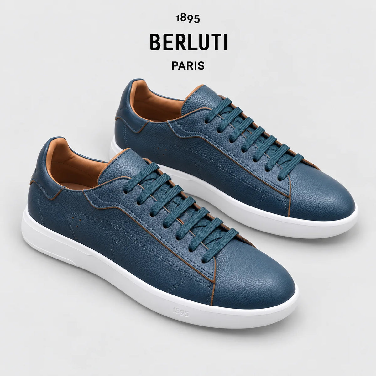 Berluti Men's Edge-Last Leather Casual Shoes