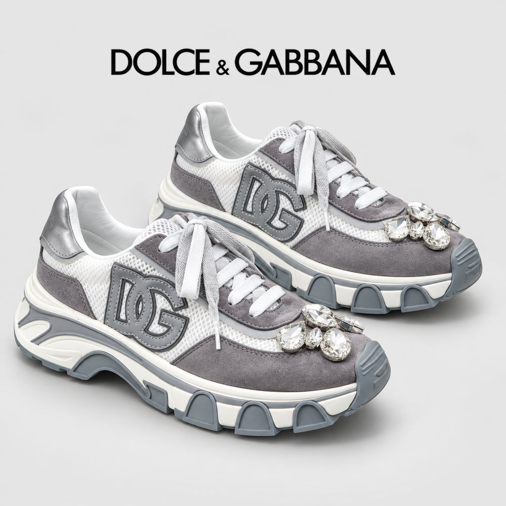Dolce & Gabbana DG Couple's Athletic Casual Sneakers