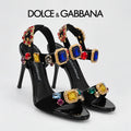 Dolce & Gabbana DG Women's Leather Heels