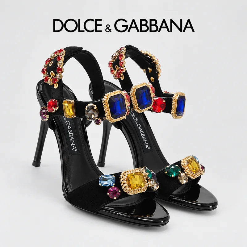 Dolce & Gabbana DG Women's Leather Heels
