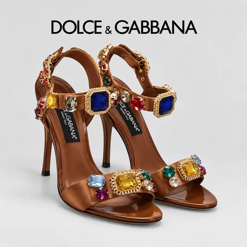Dolce & Gabbana DG Women's Leather Heels