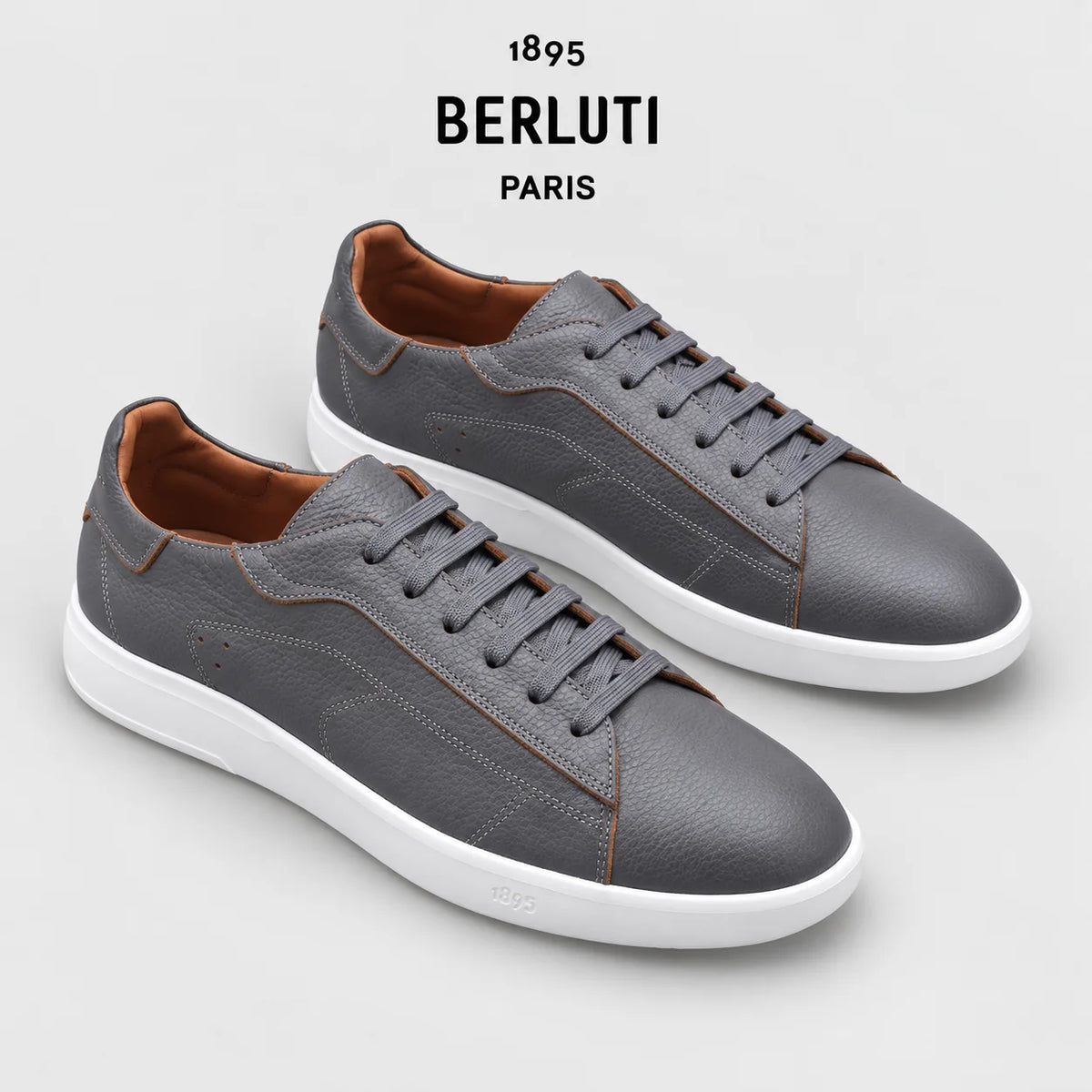 Berluti Men's Edge-Last Leather Casual Shoes