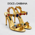 Dolce & Gabbana DG Women's Leather Heels