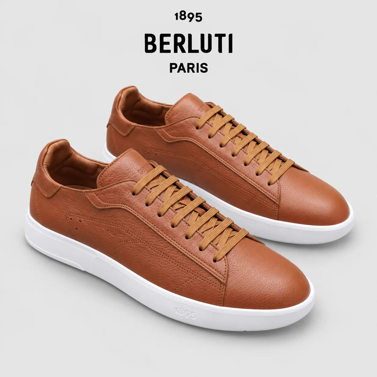 Berluti Men's Edge-Last Leather Casual Shoes
