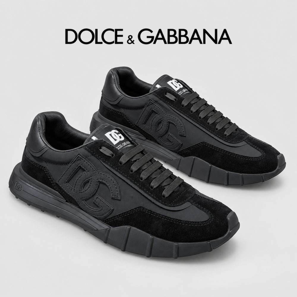 Dolce & Gabbana DG Low-Top Sneakers in Calfskin