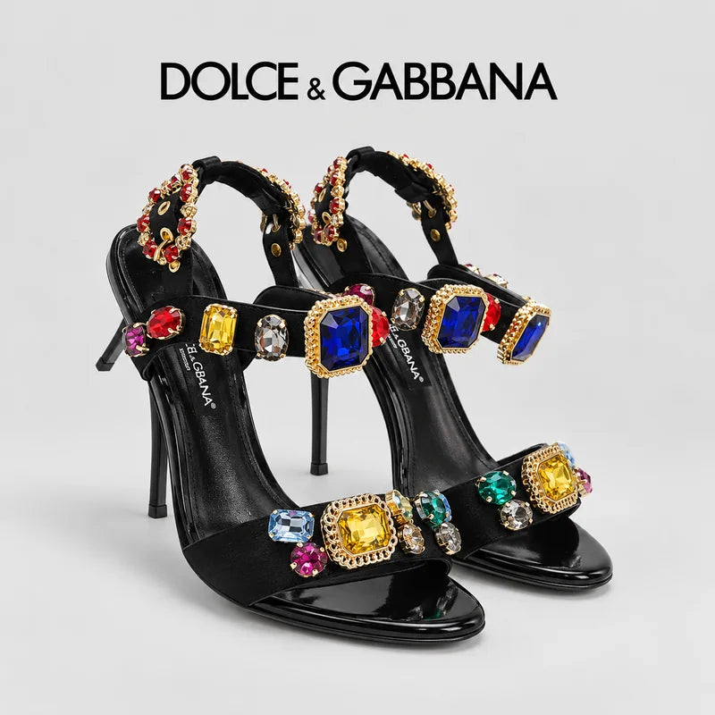 Dolce & Gabbana DG Women's Leather Heels
