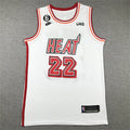 Men's Miami Heat Jimmy Butler #22 White 2022/23 Swingman Jerseys - Classic Edition