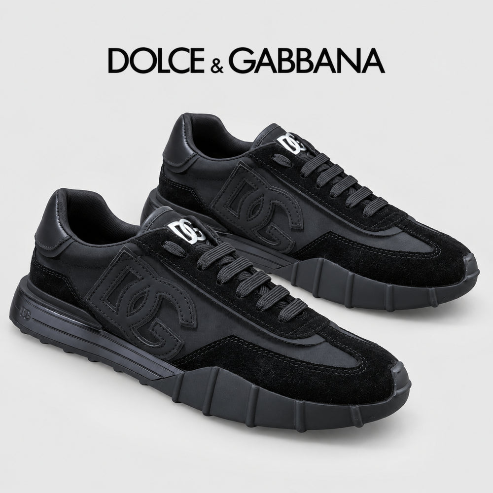 Dolce & Gabbana DG Low-Top Sneakers in Calfskin