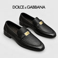 Dolce & Gabbana DG Men's Italian Calfskin Dress Shoes