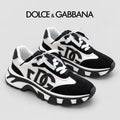 Dolce & Gabbana DG Men's Suede & Waterproof-Fabric Casual Sneakers
