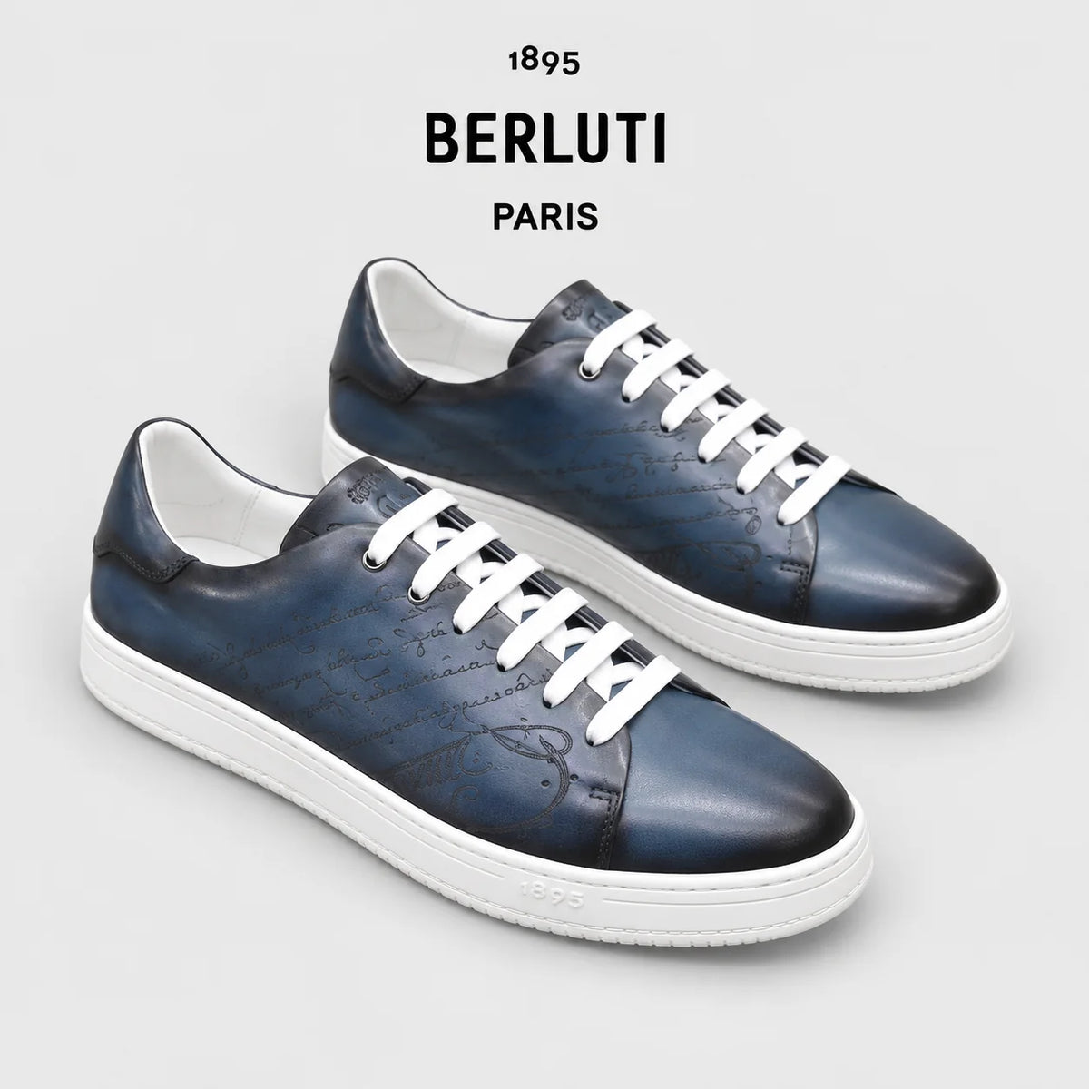 Berluti Men's Edge-Last Leather Casual Shoes