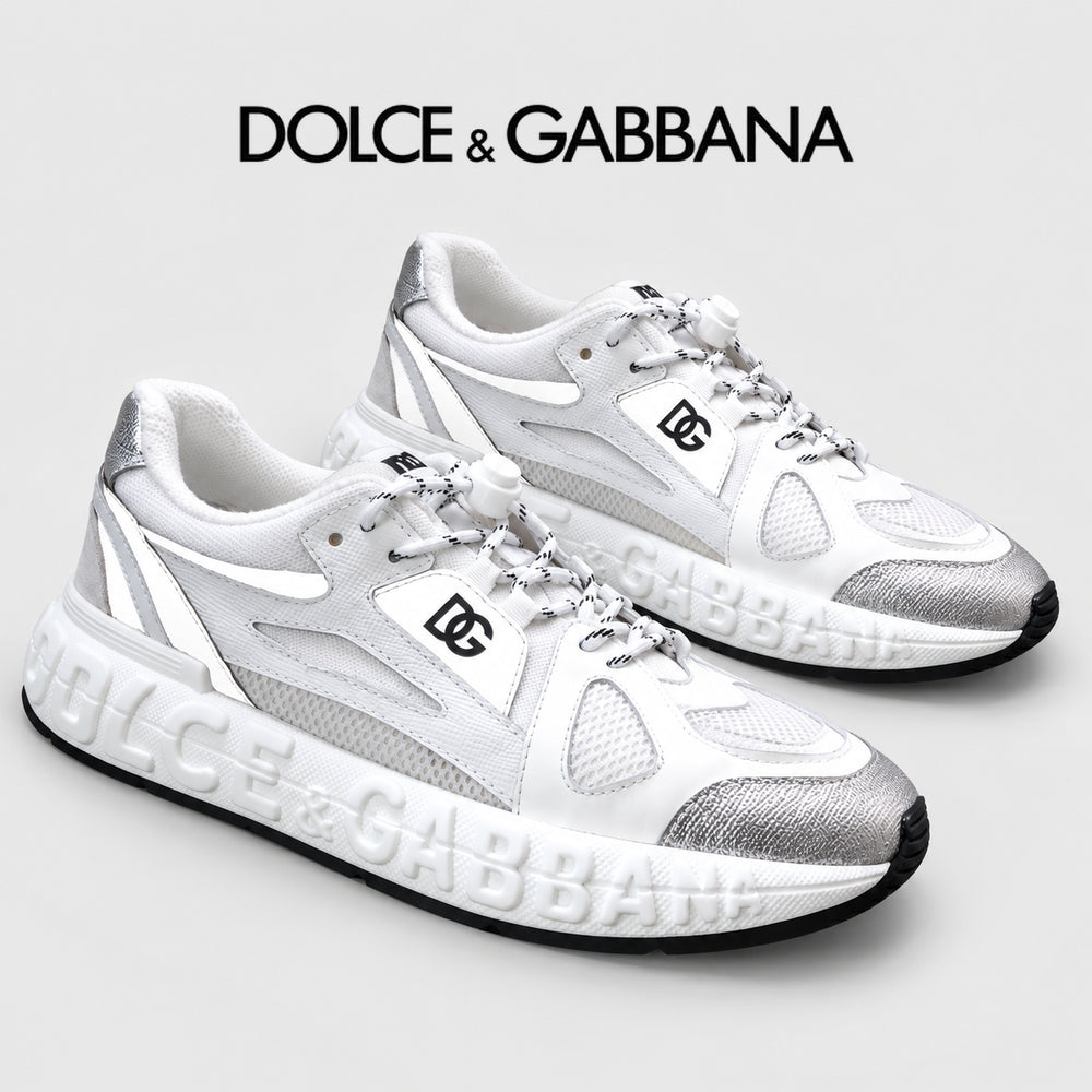 Dolce & Gabbana DG Low-Top Sneakers in Calfskin
