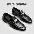 Dolce & Gabbana DG Men's Dress Shoes in Italian Patent Calfskin