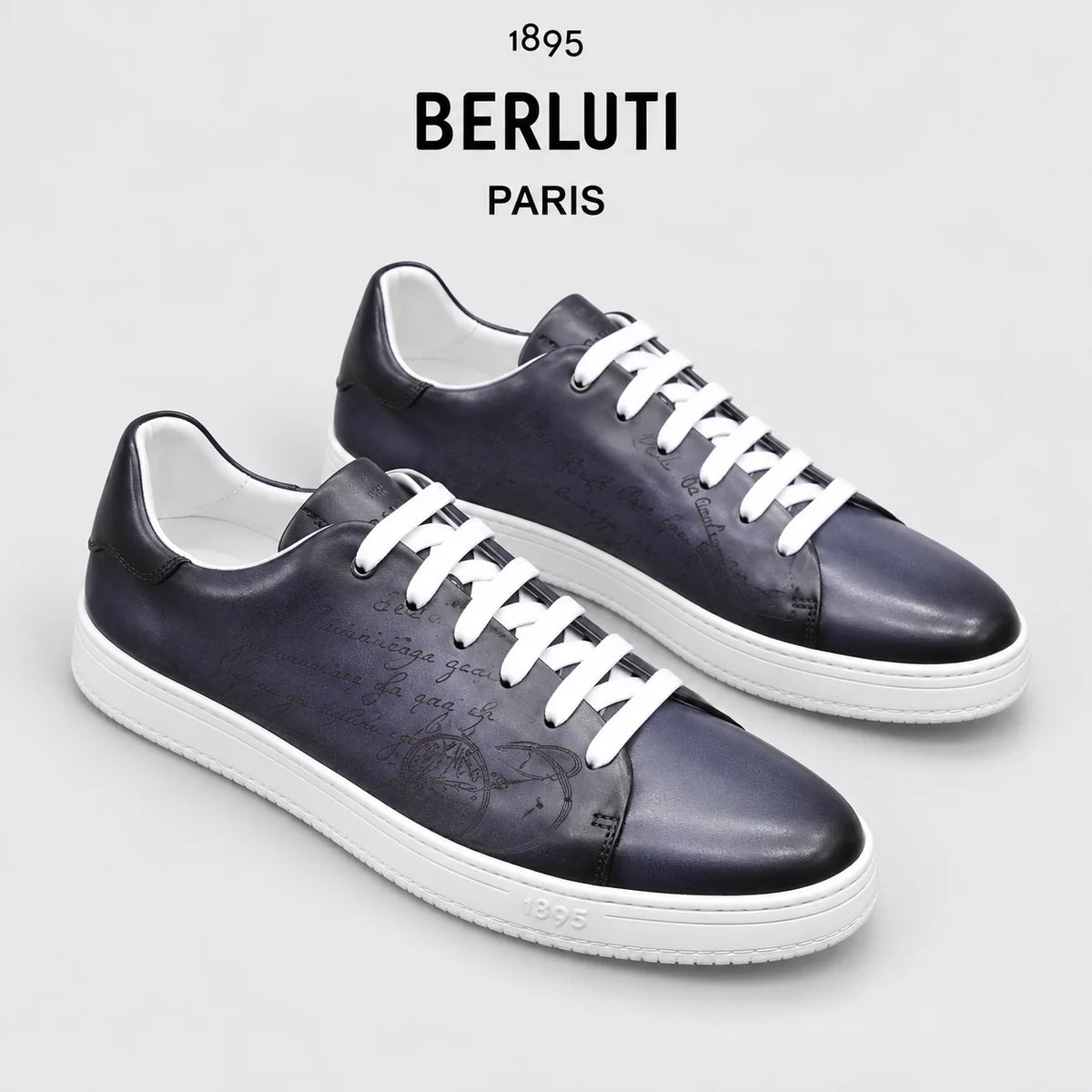Berluti Men's Edge-Last Leather Casual Shoes