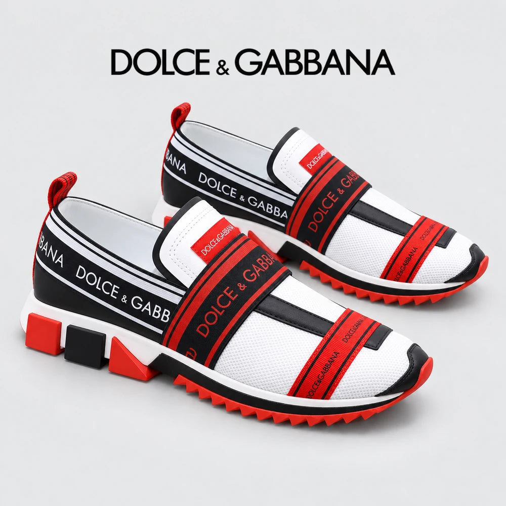 Dolce & Gabbana DG Couple's Suede Casual Sneakers